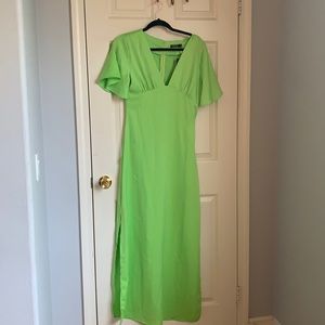 Brand new gorgeous green maxi dress!